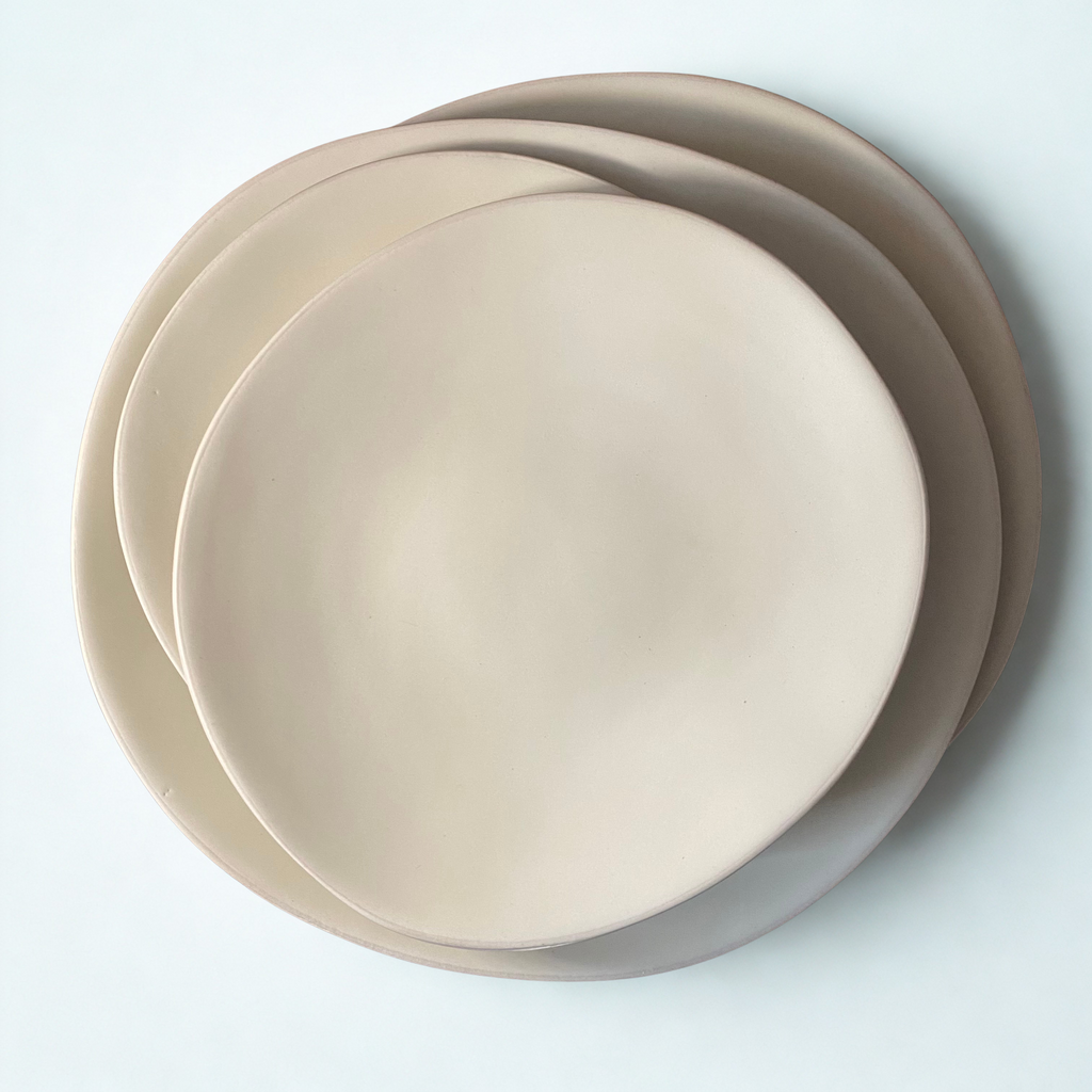 DUO ASSIETTES | IVOIRE MAT Maison Fadëma