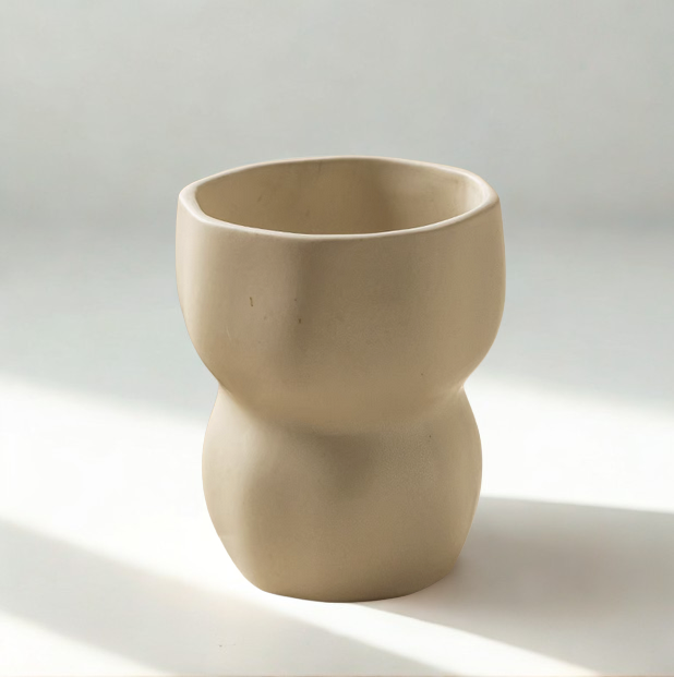 GOBELET SCULPTURAL | IVOIRE LUNAIRE Maison Fadëma