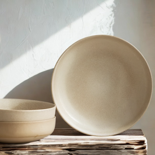ASSIETTE CREUSE | IVOIRE MAT Maison Fadëma