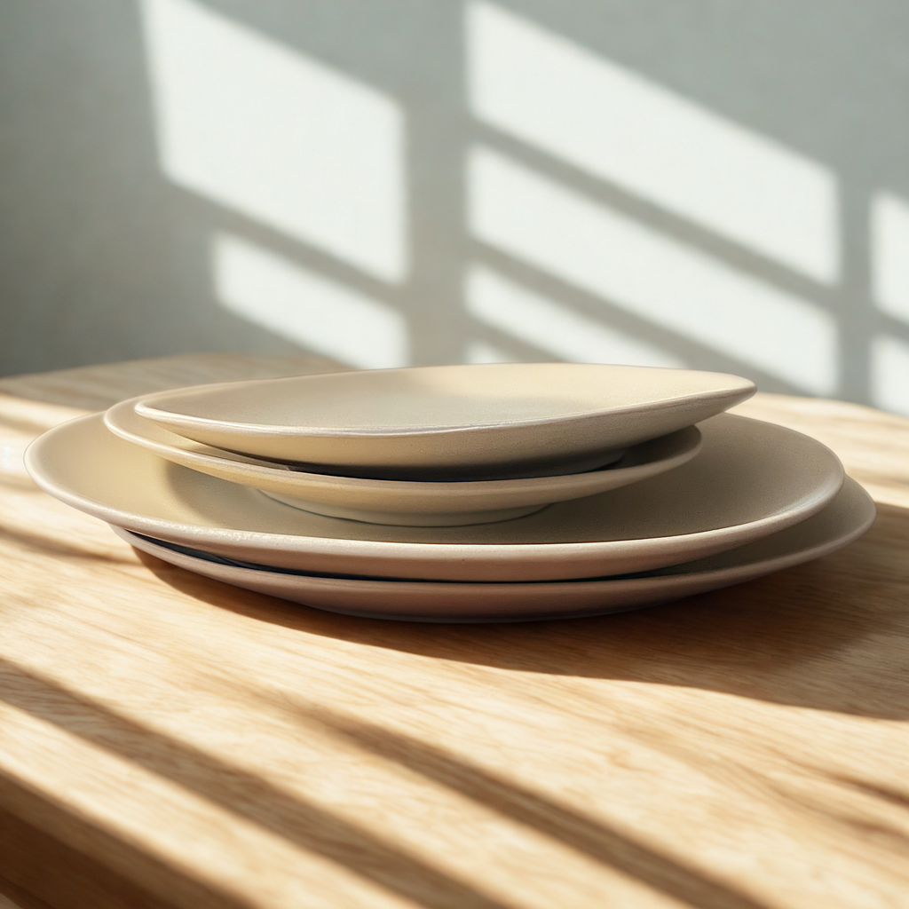 DUO ASSIETTES | IVOIRE MAT Maison Fadëma