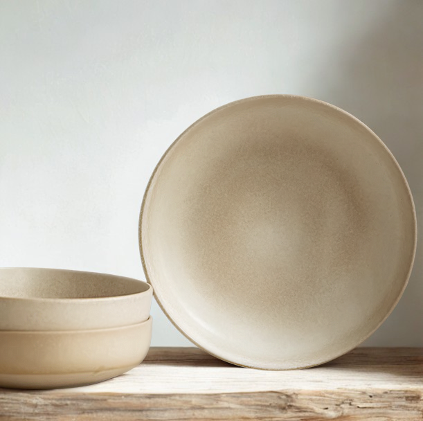 ASSIETTE CREUSE | IVOIRE MAT Maison Fadëma