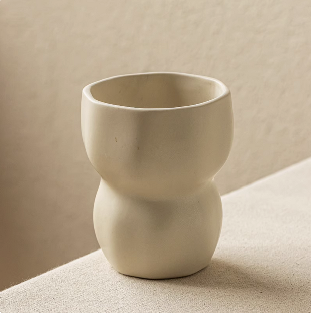 GOBELET SCULPTURAL | IVOIRE LUNAIRE Maison Fadëma