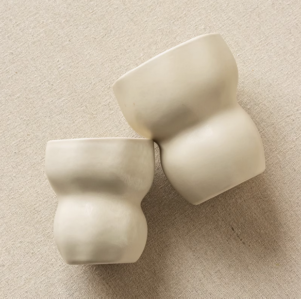 GOBELET SCULPTURAL | IVOIRE LUNAIRE Maison Fadëma